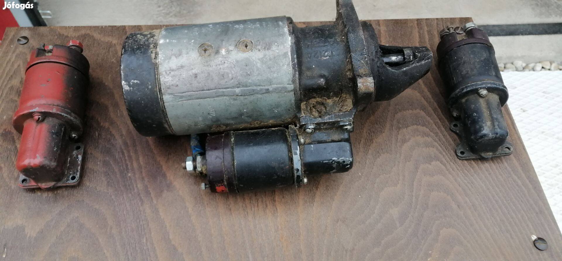 MTZ régi típusú önindító!