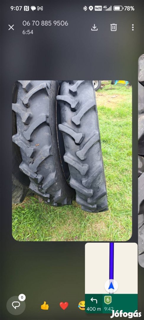 MTZ sorművelő kerék felni gumi kerekek