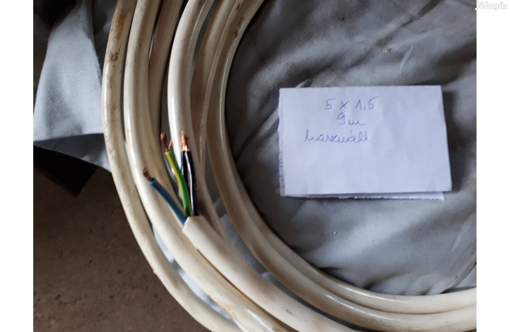 MT 5X1,5 mm-es kábel eladó !