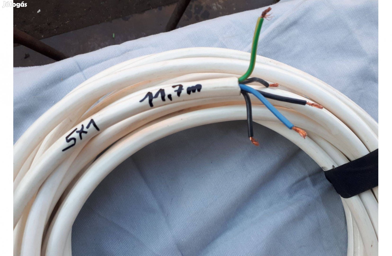 MT 5x1 mm sodrott rézkábel eladó !