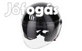MT Helmets Jet / Nyitott bukósisak MT Street Uni fekete fényes S