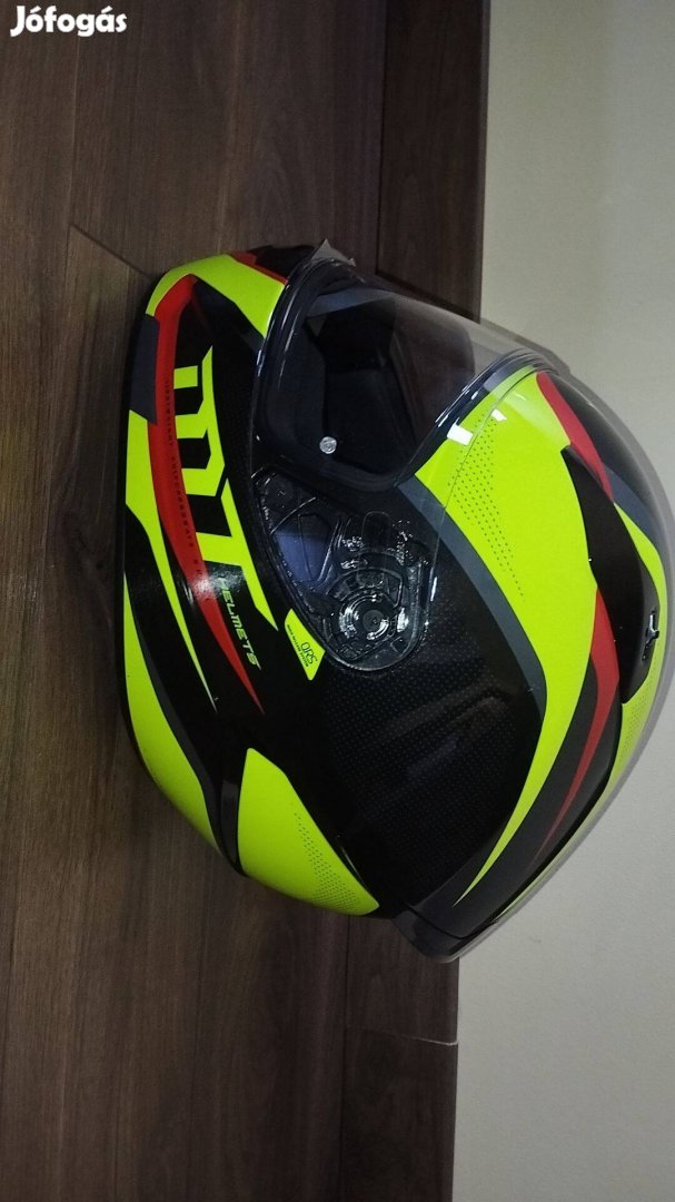 MT Helmets stinger shell spike UV sárga, fekete