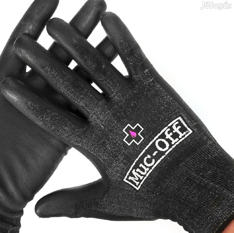 MUC-OFF szerelőkesztyű fekete, M méret