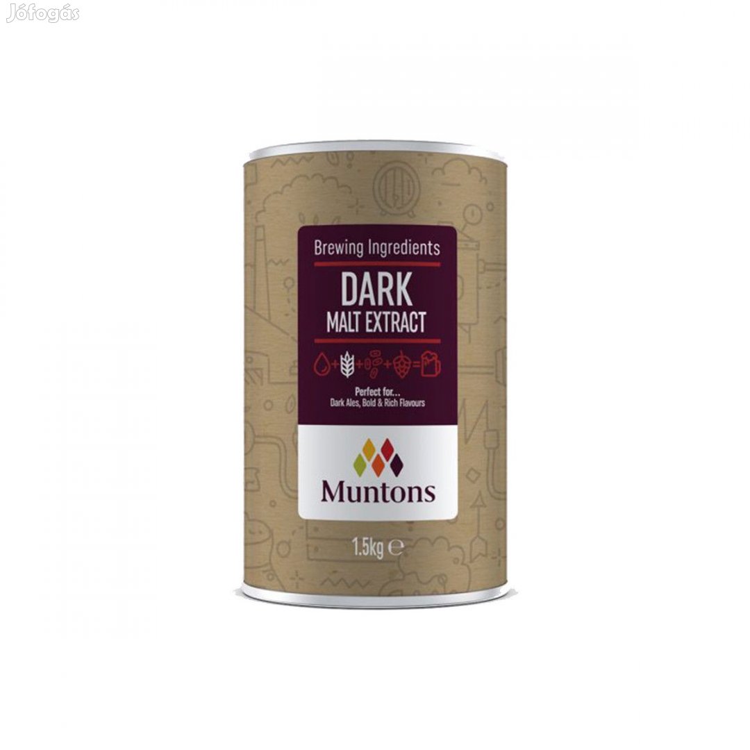 MUNTONS Dark malátakivonat 1.5 kg (6076)