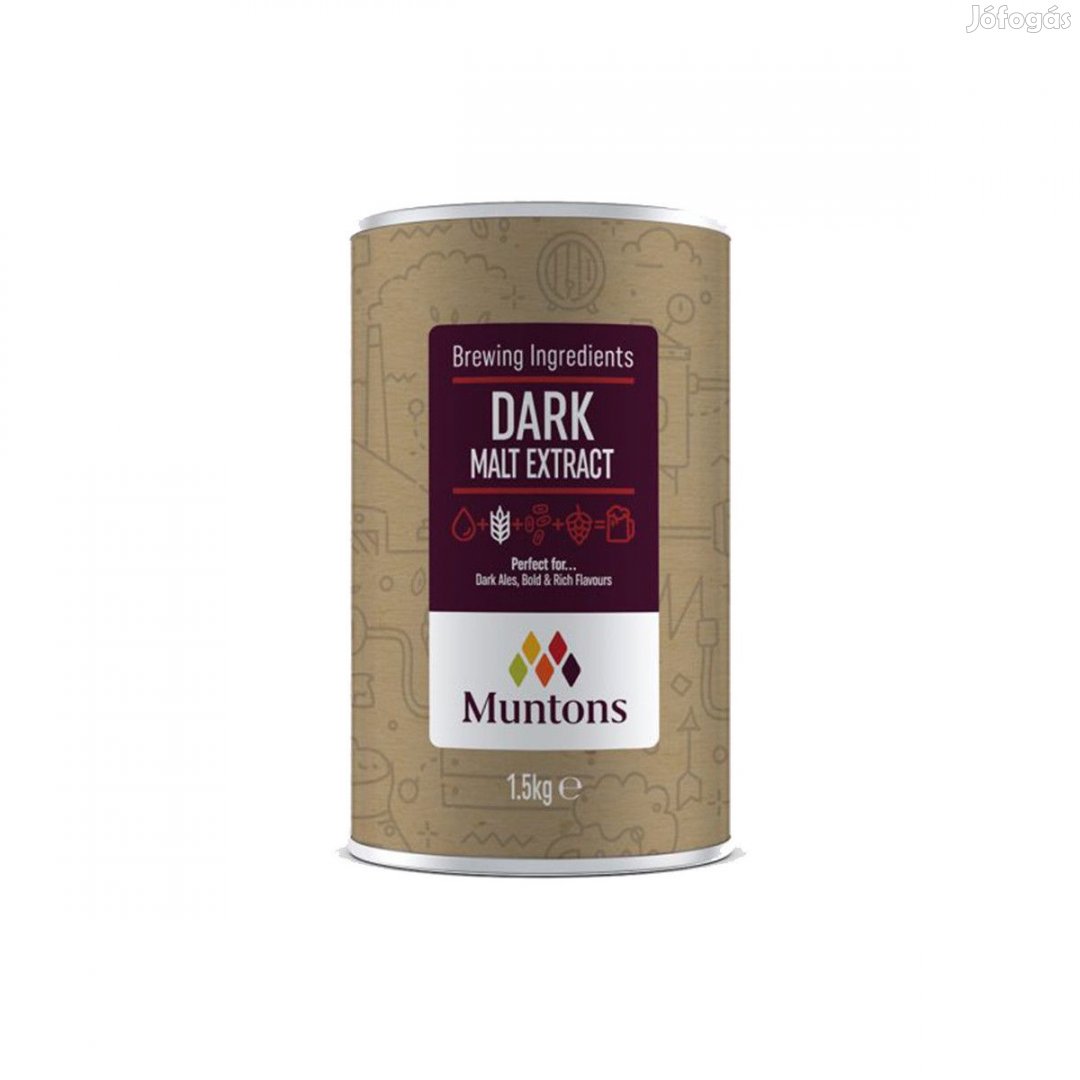 MUNTONS Dark malátakivonat 1.5 kg (6076)