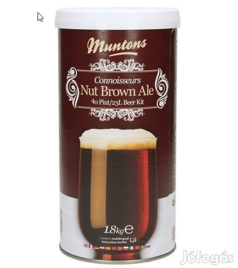 MUNTONS Nut Brown Ale 1.8kg  ( 656 )
