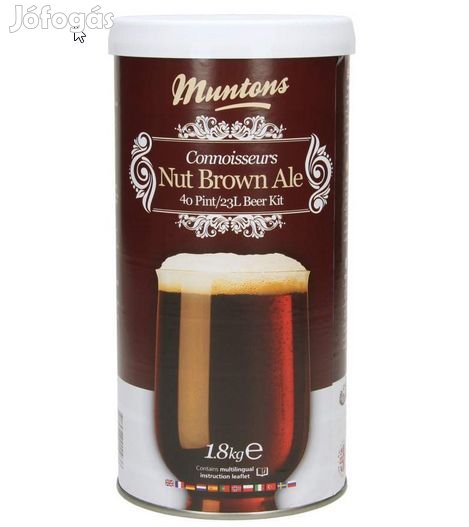 MUNTONS Nut Brown Ale 1.8kg  ( 656 )