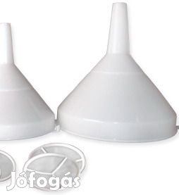 MŰanyag tölcsér 25cm-es SzŰrőbetét 1368