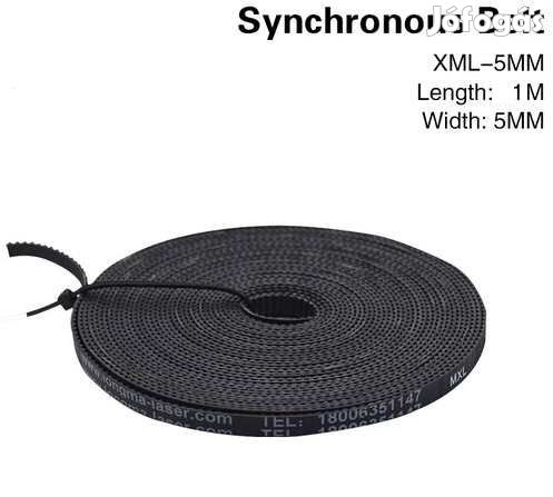 MXL 5mm-es Fogas Meghajtószalag K40 Lézergépekhez 1méter (4083)