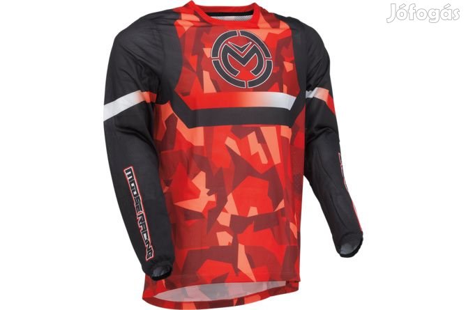 MX Jersey Moose Racing Sahara piros/fekete SM