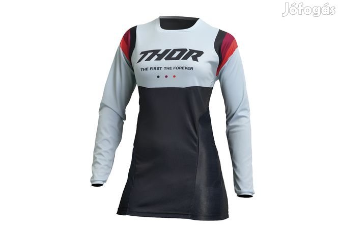 MX Jersey Thor Pulse hölgyeknek Rev fekete / fehér XS