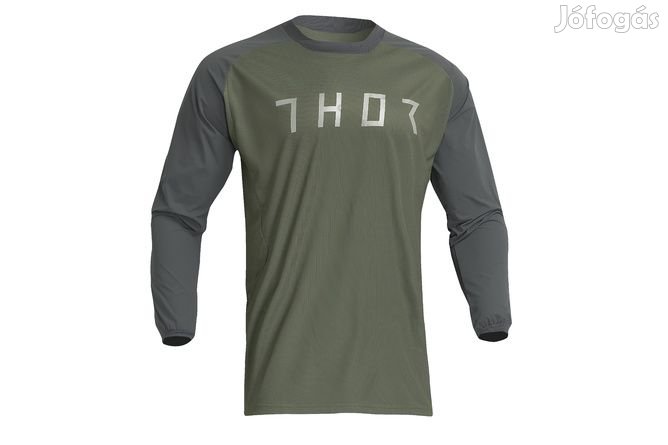 MX Jersey Thor Terrain hadizöld / faszén LG