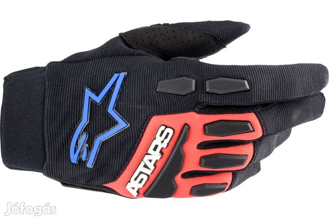 MX Kesztyű Alpinestars Full Bore XT fekete/piros/kék S