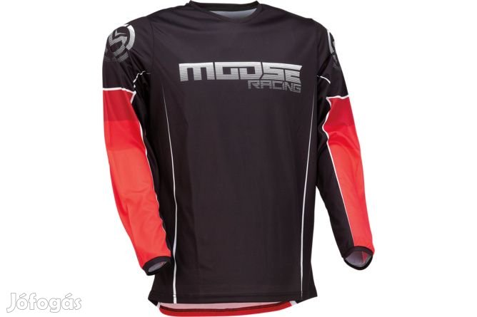 MX Mez Moose Racing Qualifier piros/fekete 3X