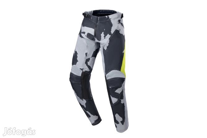 MX Nadrág Alpinestars Gyerek Racer Tactical terepmintás/neon sárga 26