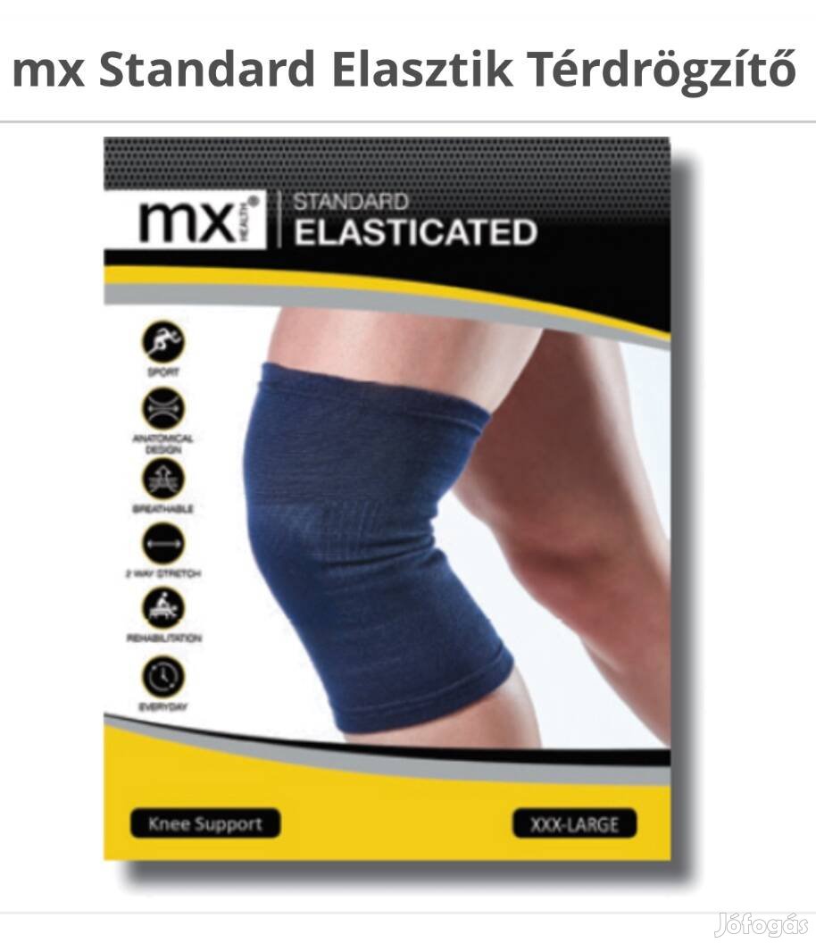 MX Standard Elasticated térdrögzitő