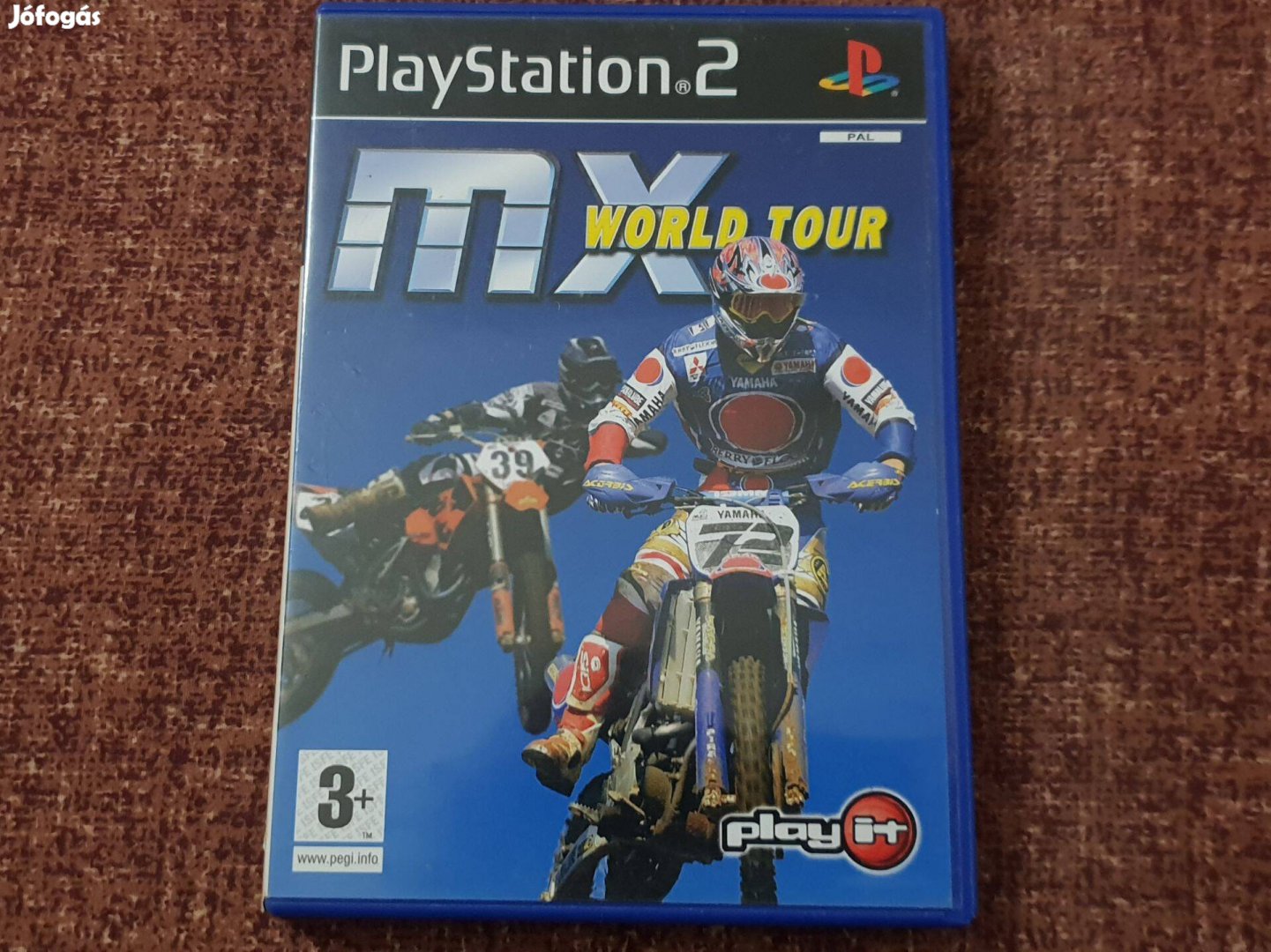 MX World Tour Playstation 2 eredeti lemez ( 3000 Ft )