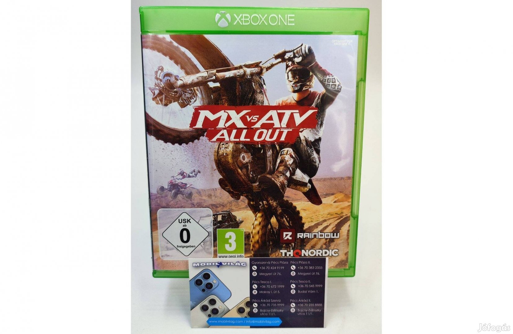 MX vs ATV All Out Xbox One Garnciával #konzl1209