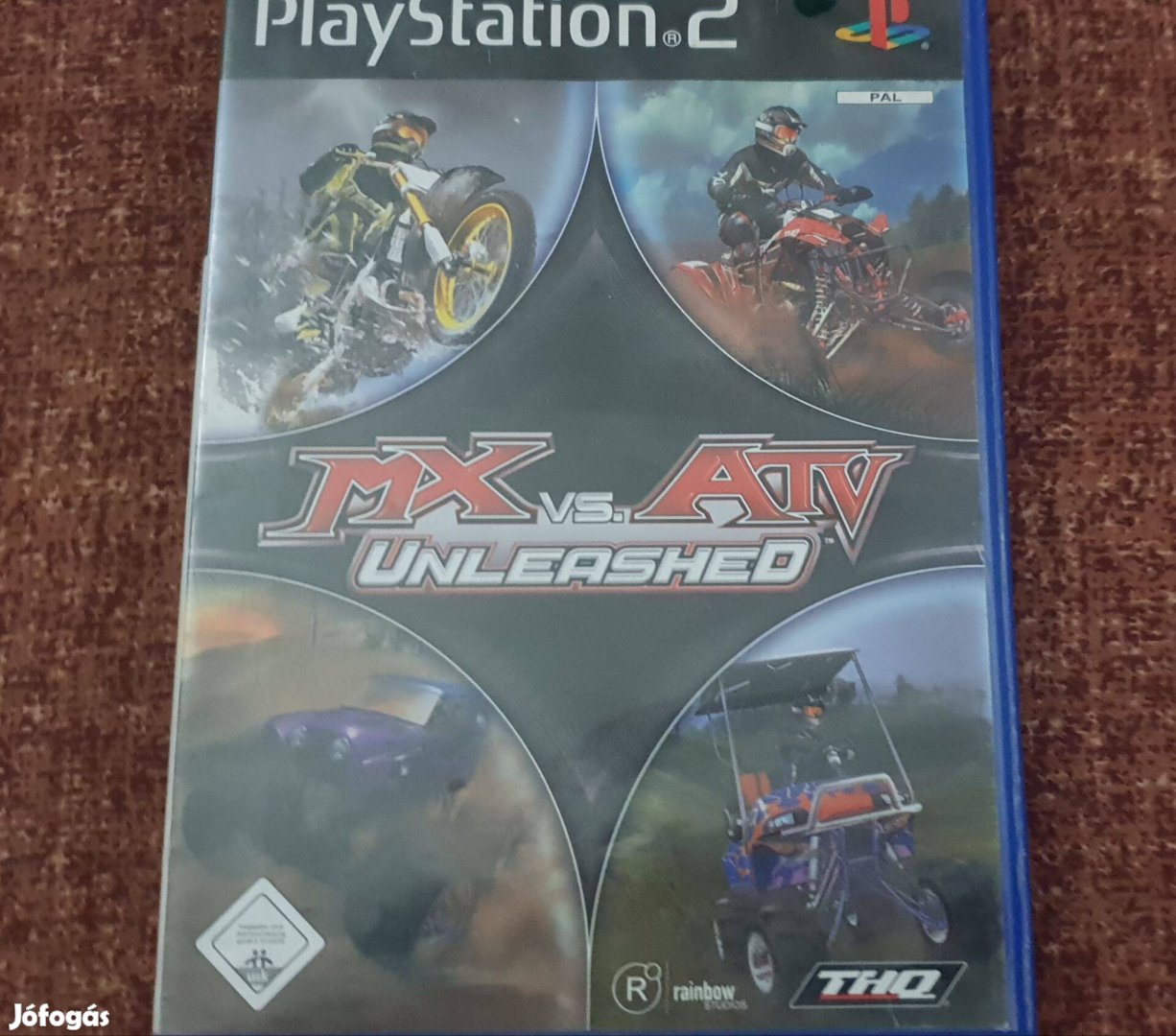 MX vs. ATV Unleashed Eredeti Playstation 2 lemez ( 3000 Ft )