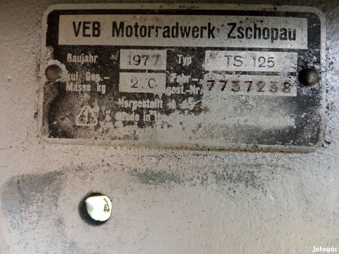 MZ 125t alkatrészek 