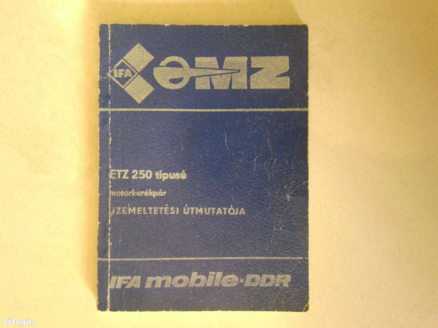 MZ ETZ 250 kezelési könyv eredeti DDR