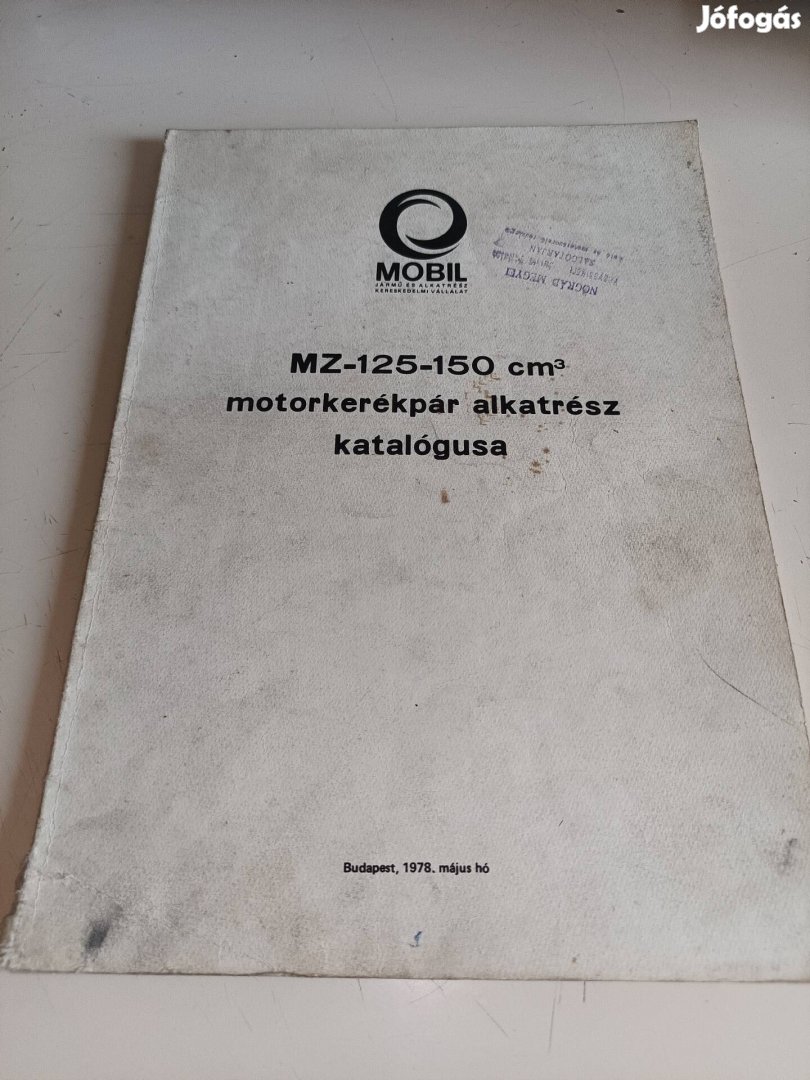 MZ Es-TS 125-150 alkatrészkatalógus