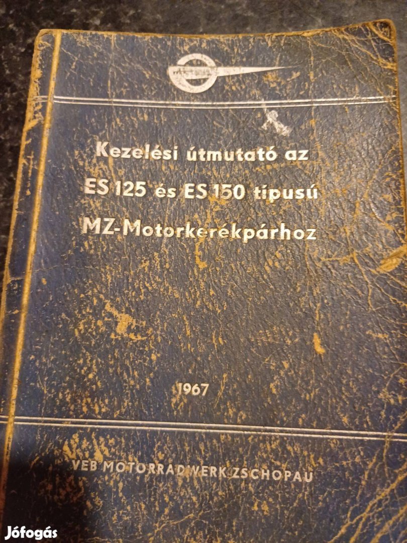 MZ Es Trophy Kezelési Útmutató