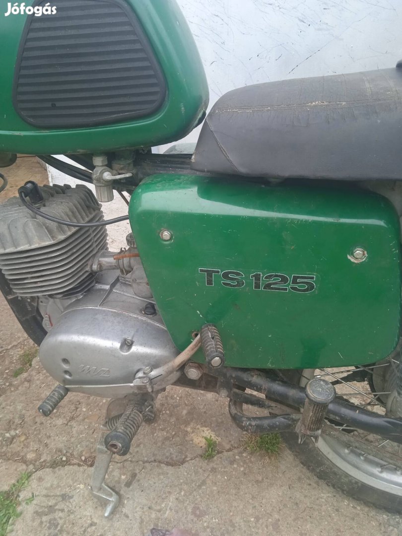 MZ T125 fellelt állapotban
