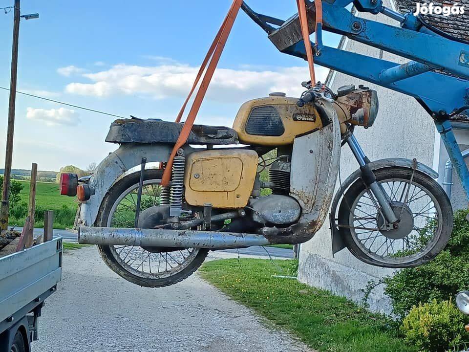MZ-TS 125-ös,1976-os,rozsdaboglya alkatrész eladó