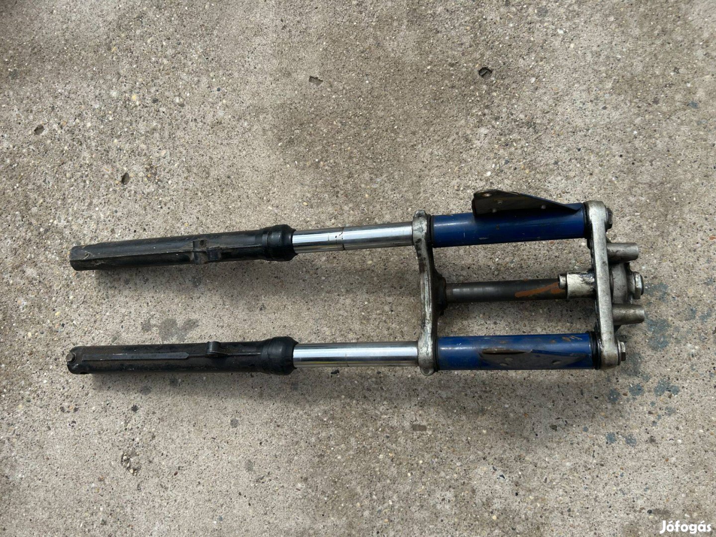 MZ TS veterán motor gyári első villa