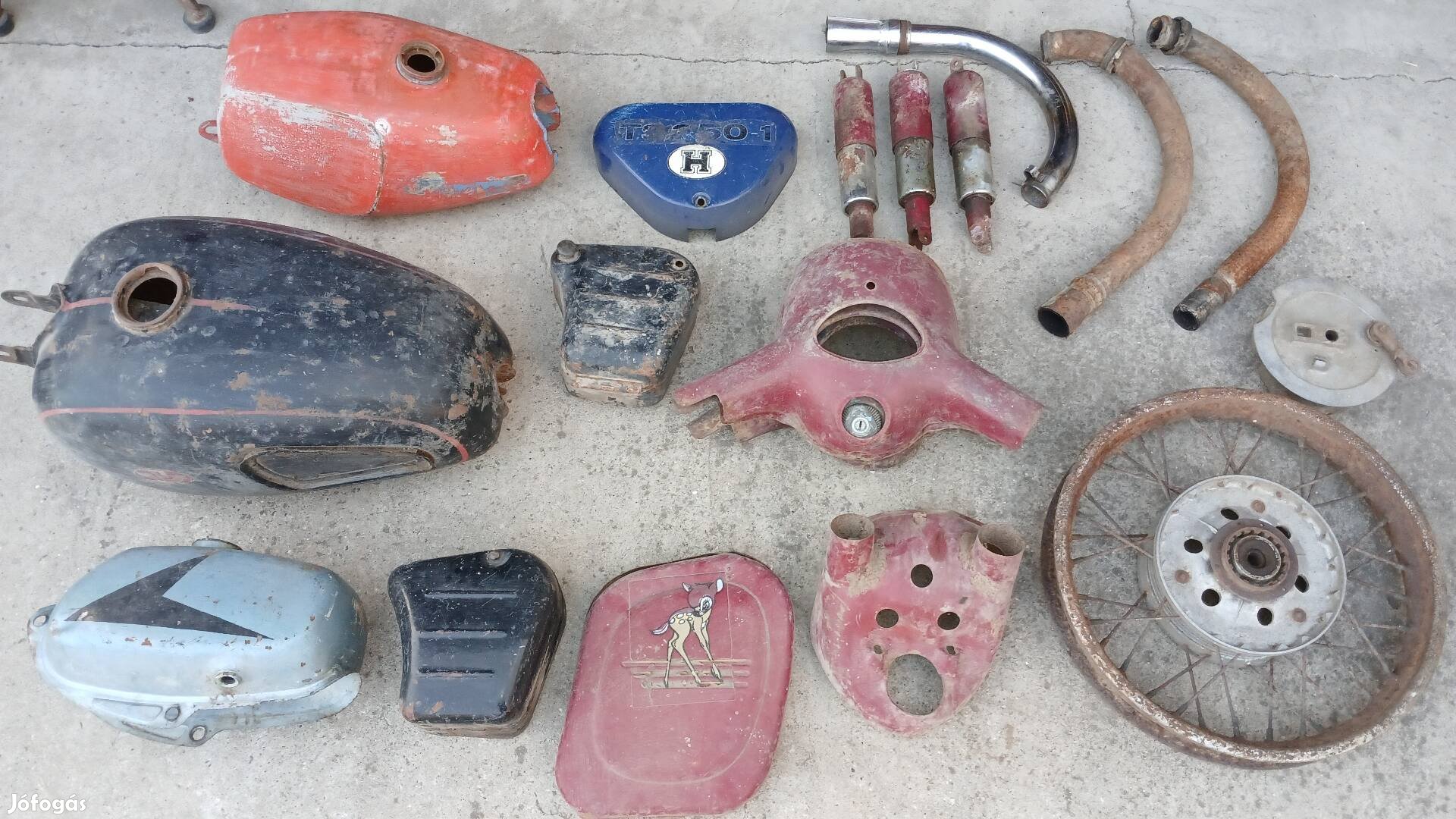 MZ, Simson, Jawa alkatrészek eladók