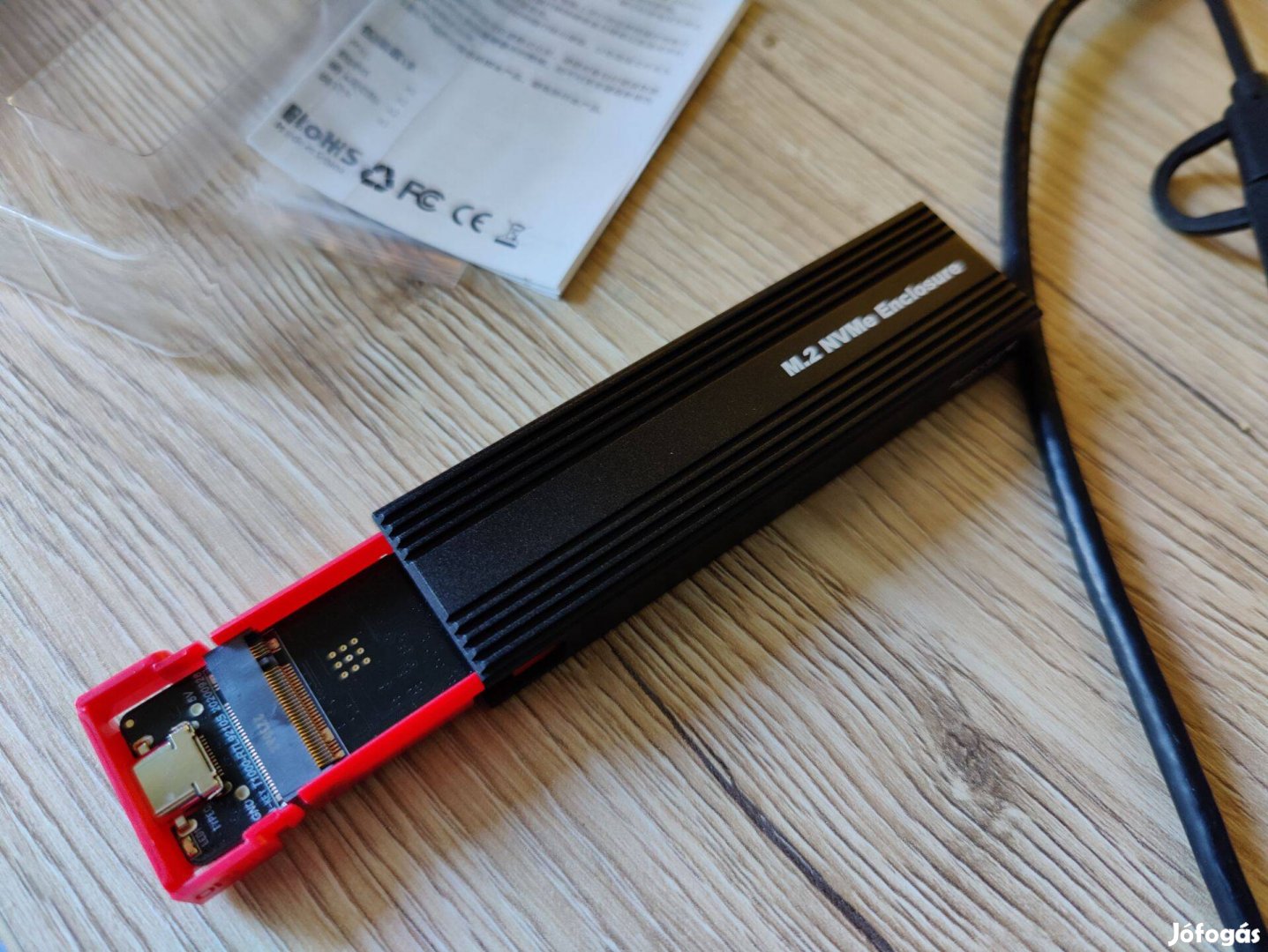 M.2 Nvme SSD - USB 3.1 átalakító