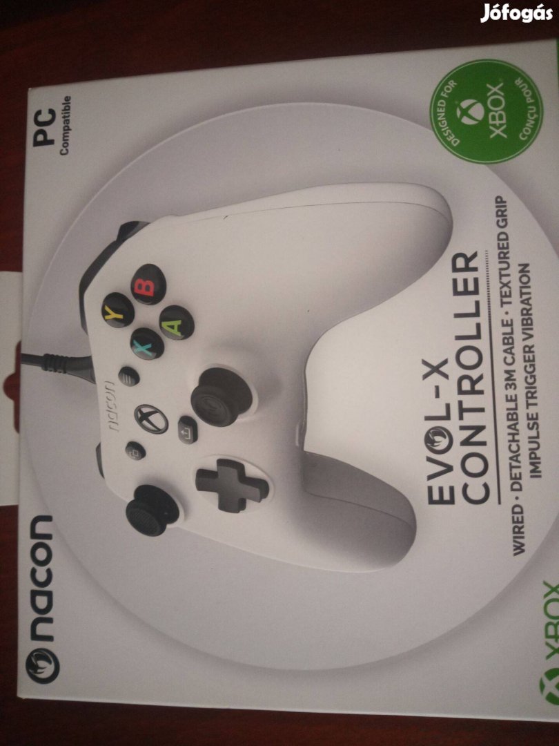 M-31. Xbox One - Pc Nacon Evol-X Fehér Vezetékes Controller