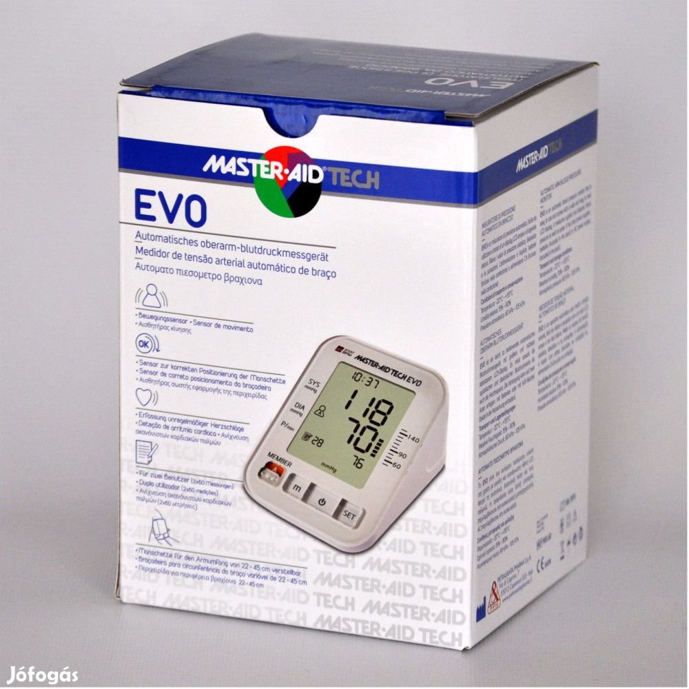 M-A Tech Evo automata vérnyomásmérő