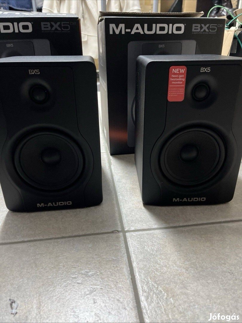 M-Audio BX5 D2 Aktív stúdió monitor hangfal pár