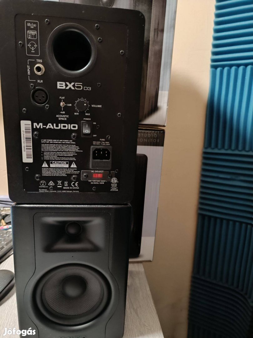 M-Audio BX5 D3 Aktív hangfal pár