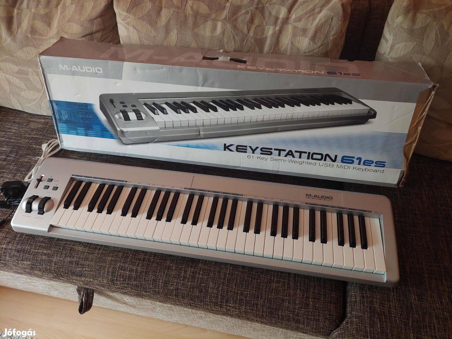 M-Audio Keystation 61Es Midi billentyűzet