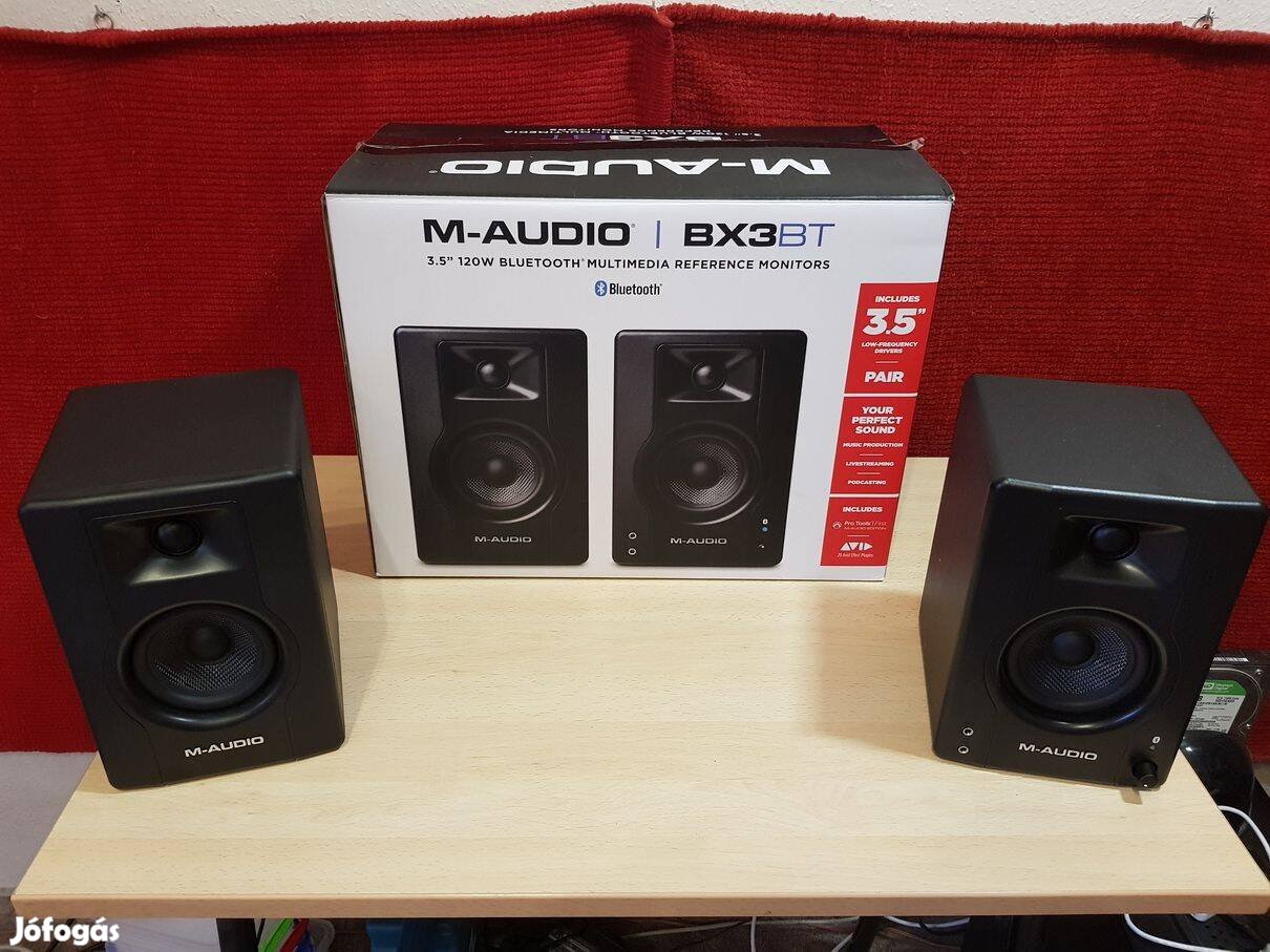 M-Audio - BX3BT 120W Bluetooth multimédia monitor pár eladó