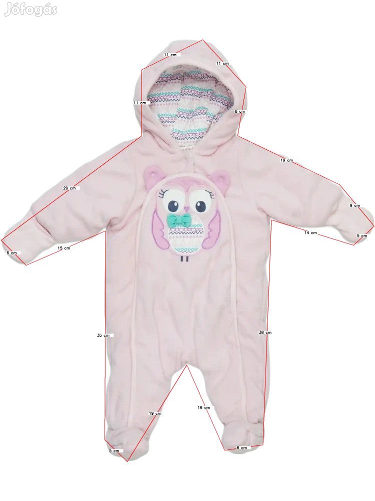 M&Co. Használt (újszerű) Lány Baby overál (Méret: 62)