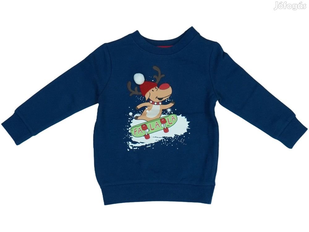M&Co. Új (címkés) Fiú Pulóver (Méret: 86)