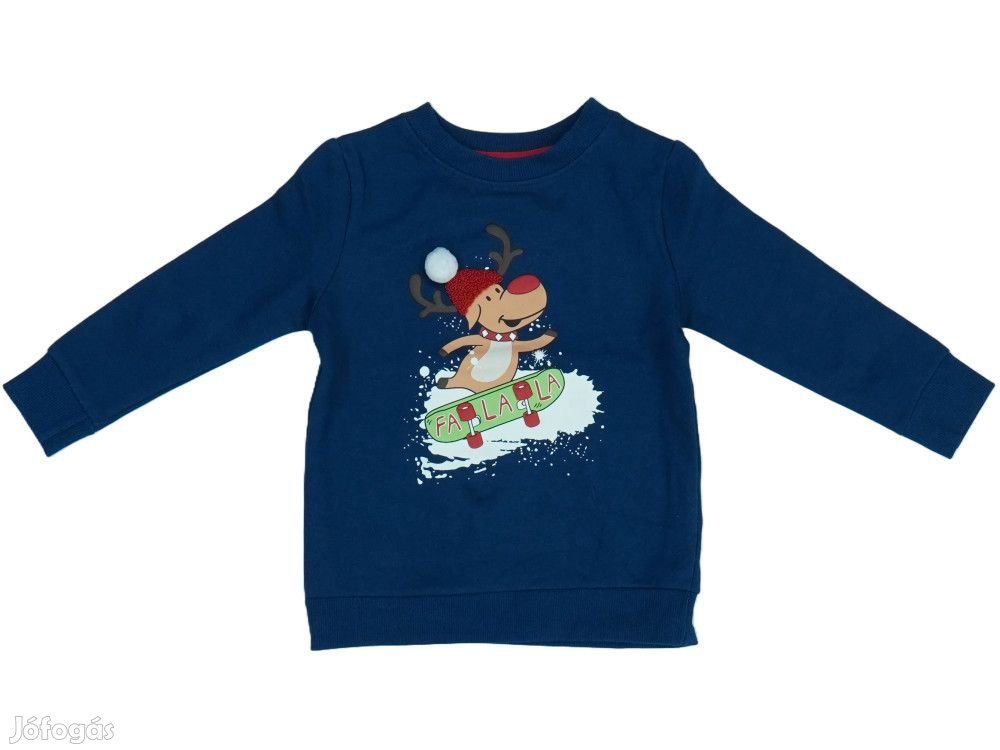 M&Co. Új (címkés) Fiú Pulóver (Méret: 92)