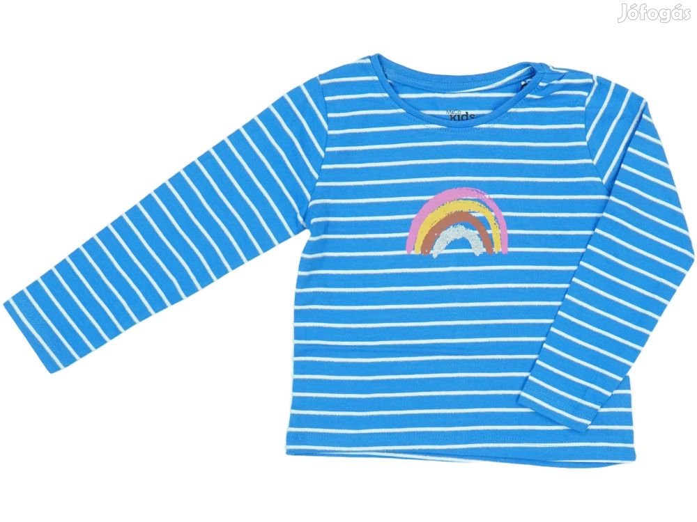 M&Co. Új (címkés) Lány Hosszú ujjú felső (Méret: 98)