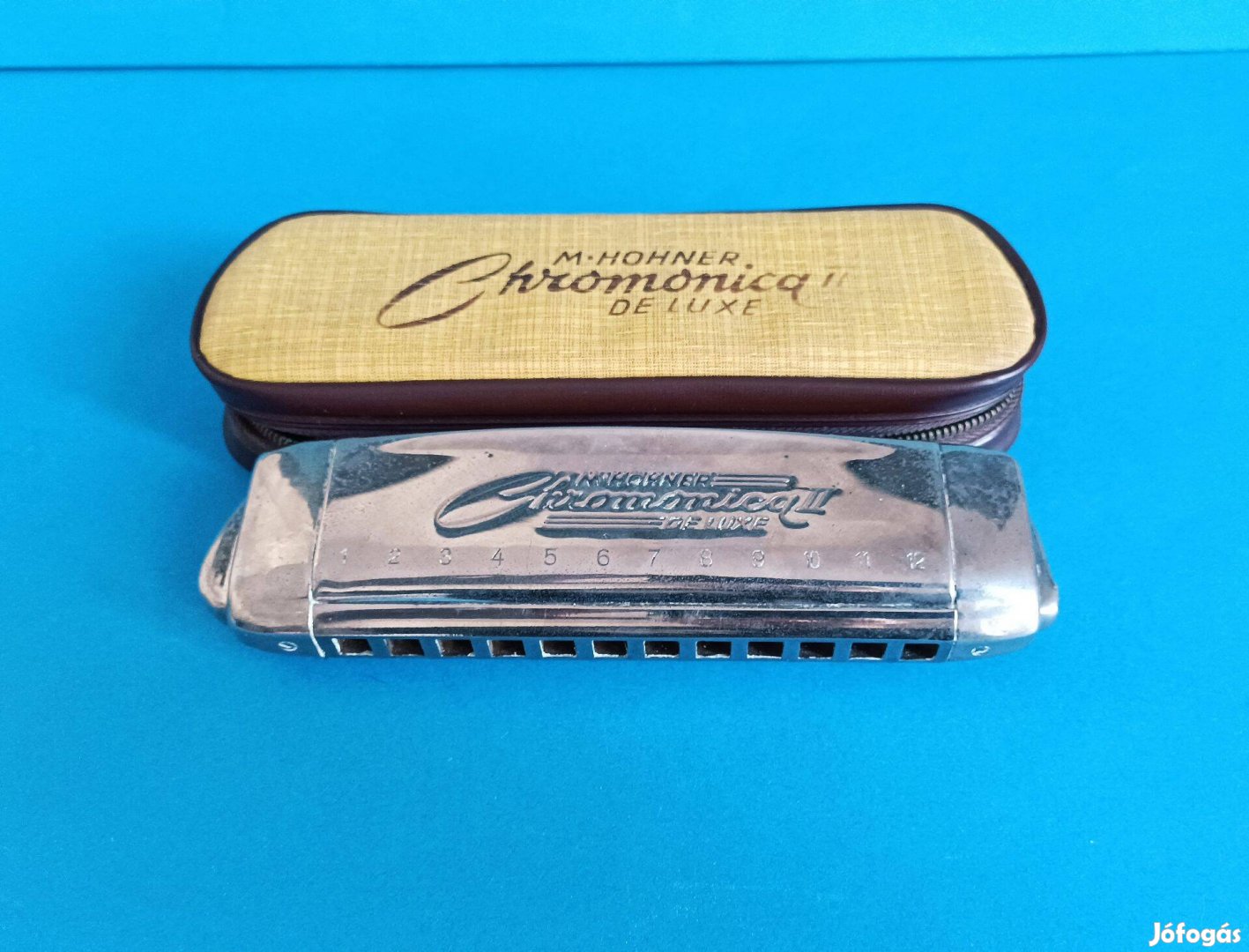 M.Hohner Chromonica II Deluxe Szájharmonika + Eredeti Tok