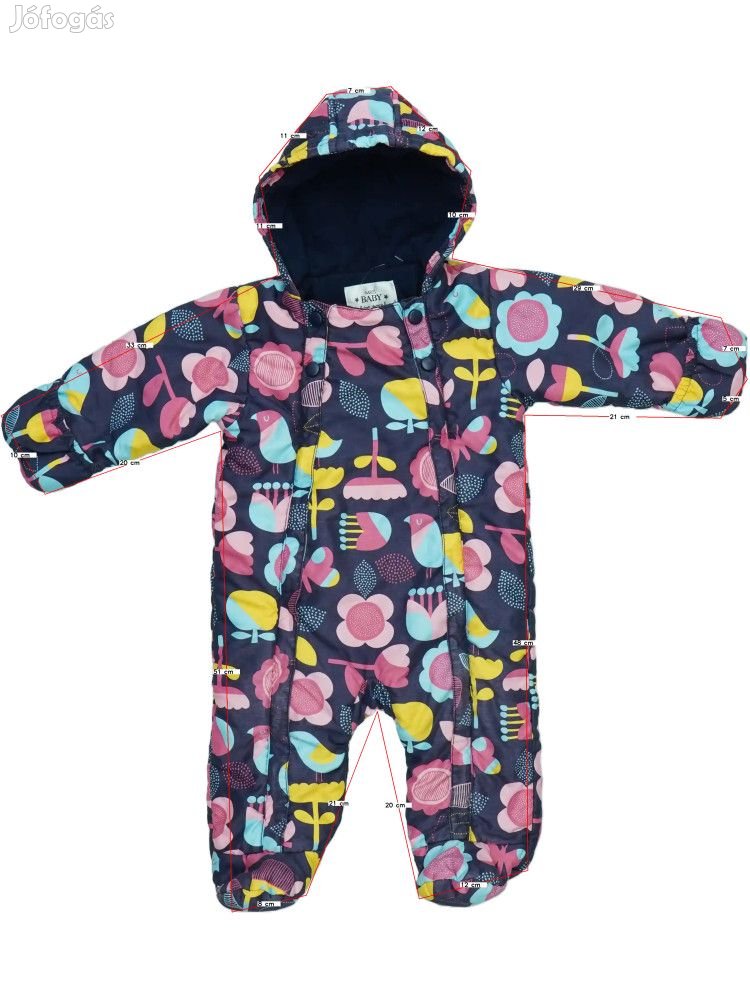 M&S/Marks&Spencer Használt (újszerű) Lány Baby overál (Méret: 80)