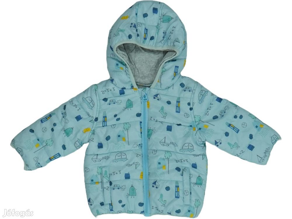 M&S/Marks&Spencer Új (címkés) Fiú Télikabát (Méret: 80)