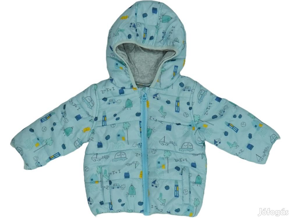M&S/Marks&Spencer Új (címkés) Fiú Télikabát (Méret: 80)