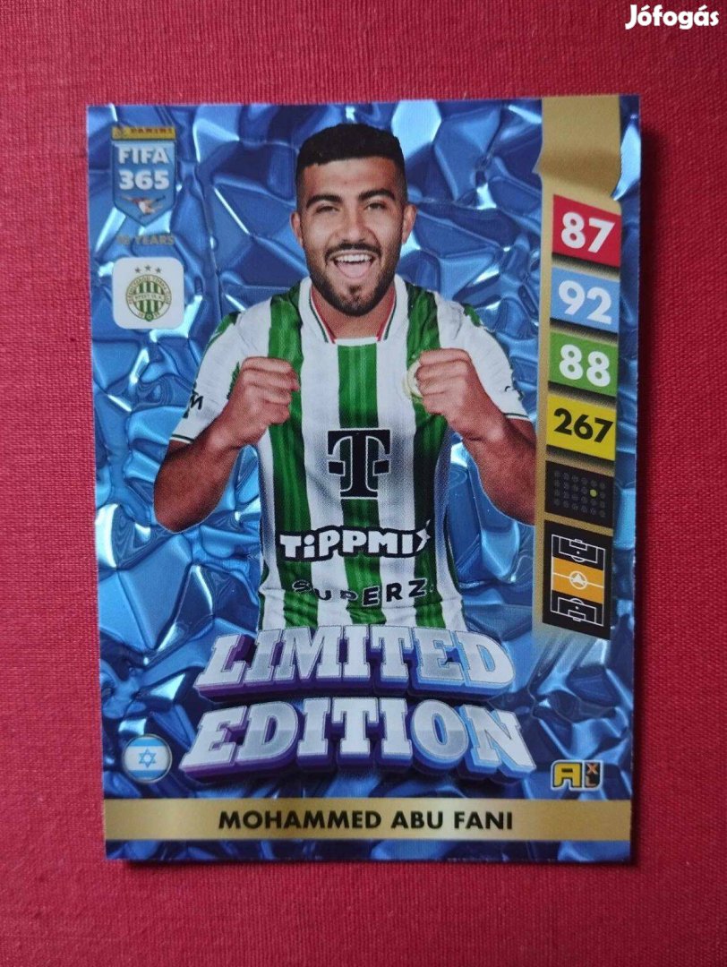 M. Abu Fani (Ferencváros) FIFA 365 2025 Limited edition focis kártya