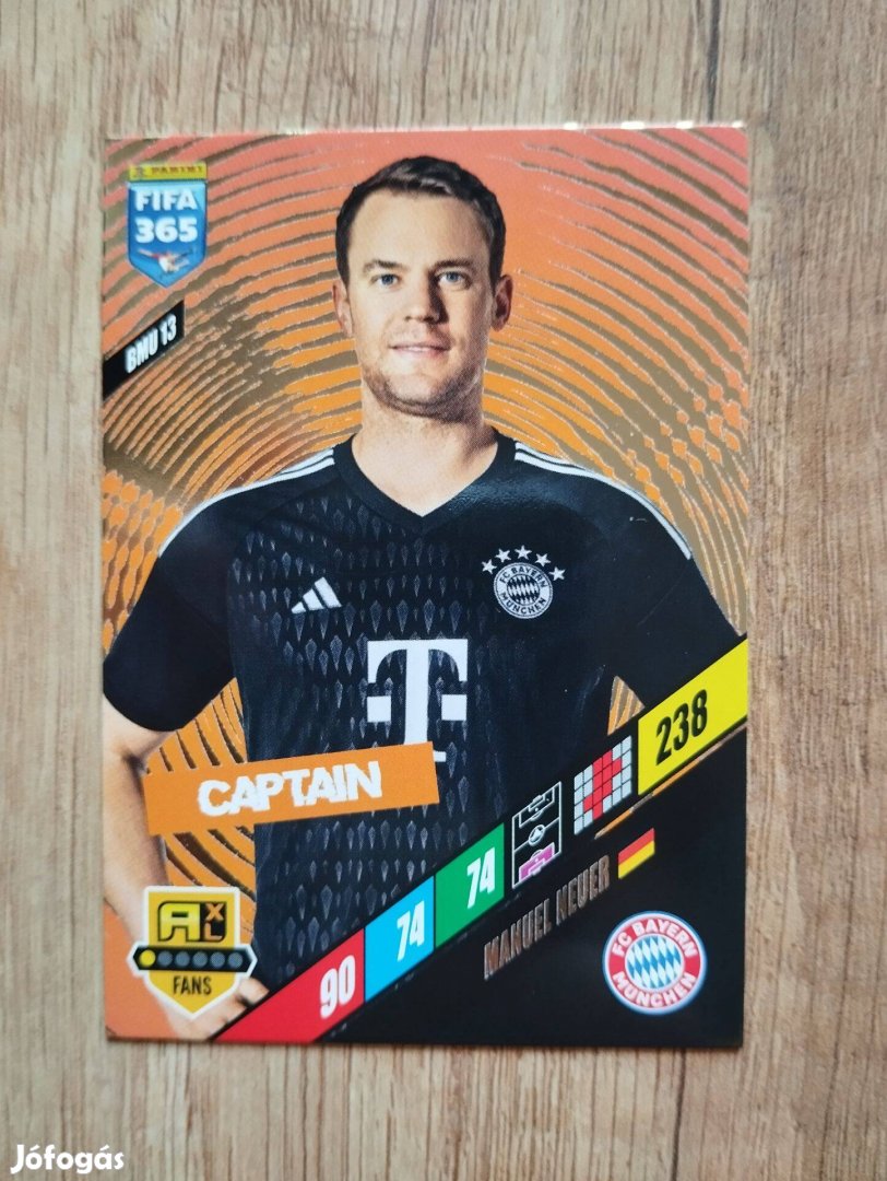 M. Neuer (Bayern München) FIFA 365 2024 FANS Captain focis kártya