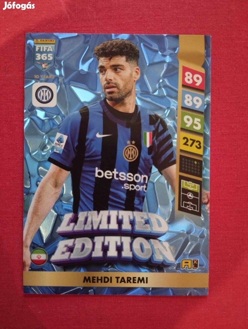 M. Taremi (Internazionale) FIFA 365 2025 Limited Edition focis kártya