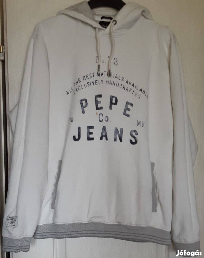 M - es. Pepe Jeans London, kapucnis férfi pulóver!